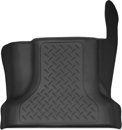Husky Liners Weatherbeater Floor Mats | Fits 2015-2026 Ford F-150 & 2017-2026 F-250/F-350 SuperCrew (Crew Cab) & SuperCab (EXT Cab) | Center Hump, 1-pc Black - 83361