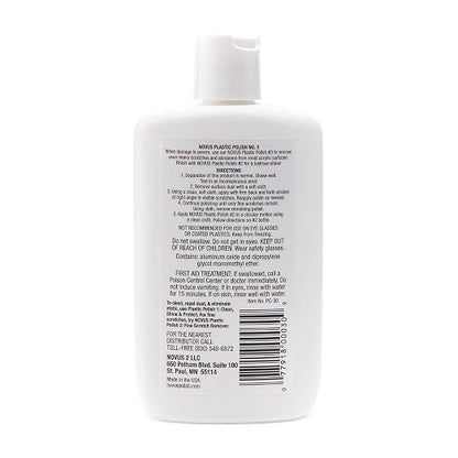 NOVUS 7082 | Heavy Scratch Remover #3 | 8 Ounce Bottle