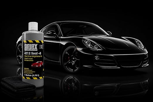 Ardex Seal-B: Swirl Mark Remover, Machine brightener for Black Cars - 32 oz