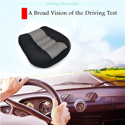 Srutirbo Car Booster Seat Cushion Raise The Height for Short People Driving Hip (Tailbone) and Lower Cack Fatigue Relief Suitable for Trucks, Cars, SUVs, Office Chairs, Wheelchairs (Black and Gray)