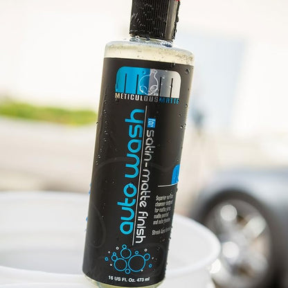 Chemical Guys Car Wash Soap – Meticulous Matte – High Foaming Car Foam Soap for Foam Cannons, Guns and Buckets – Safe for Satin and Matte Paint Finishes, Scratch Free Cleaning, 16 oz Bubble Gum Scent
