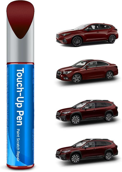 H2Q Venetian Red Pearl Compatible with Subaru Exact Match Touch Up Paint Car Scratch Repair