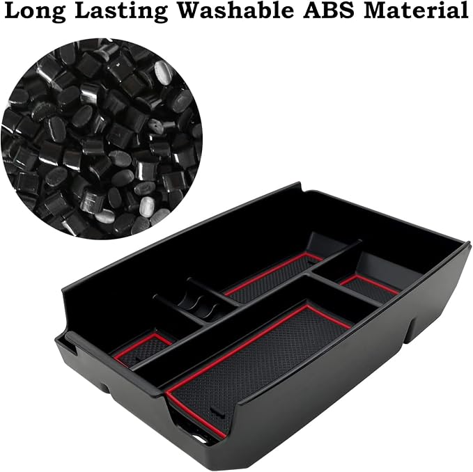 Center Console Organizer Interior Storage Box Fits for Ford Escape 2020 2021 2022 2023 2024 2025 2026 and 2021 2022 2023 2024 2025 2026 Bronco Sport Accessories