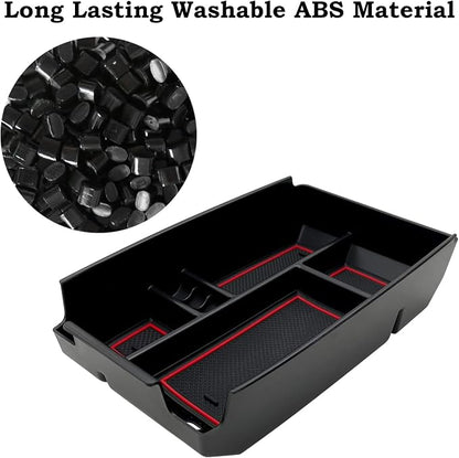 Center Console Organizer Interior Storage Box Fits for Ford Escape 2020 2021 2022 2023 2024 2025 2026 and 2021 2022 2023 2024 2025 2026 Bronco Sport Accessories