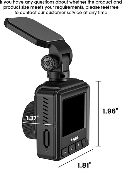 Dash Cam 2K, WiFi Dashcams with APP, External GPS, 1.5'' IPS Screen, Front Dash Camera for Cars, Mini Car Camera, WDR Night Vision, 24H Parking Monitor, Loop Recording, G-Sensor