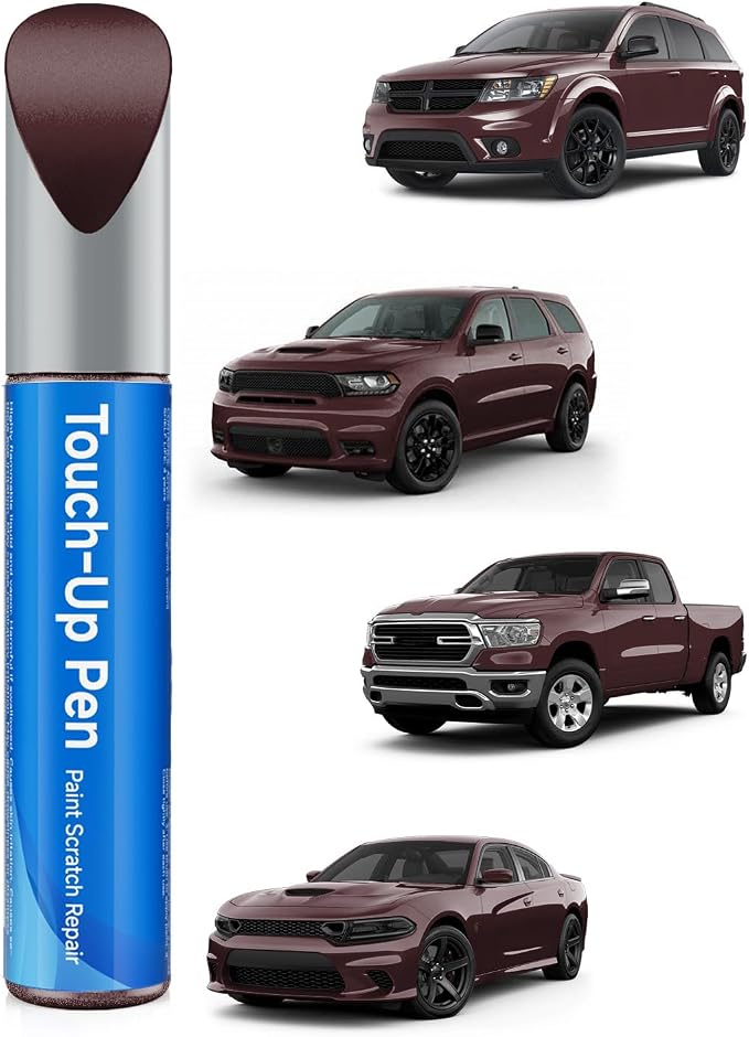 Octane Red PRR Car Touch Up Paint Compatible with Dodge – Scratch Repair Kit, Exact OEM Color Match, Scratch & Rust Repair, Car, Truck & SUV Paint Fix