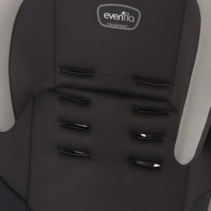 Evenflo High-Back Booster Car Seat with Harness, 22 to 110lbs, Maestro Sport, Granite Gray