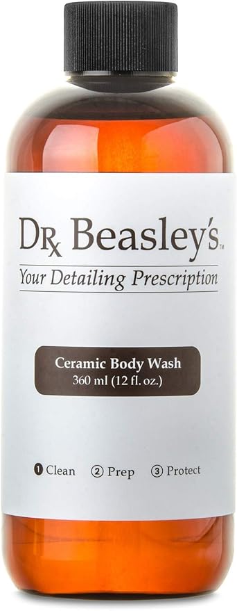 Dr. Beasley's Ceramic Body Wash- 12 oz. Super Concentrated Formula, No Agitation, Great for Ceramic Coated Vehicles