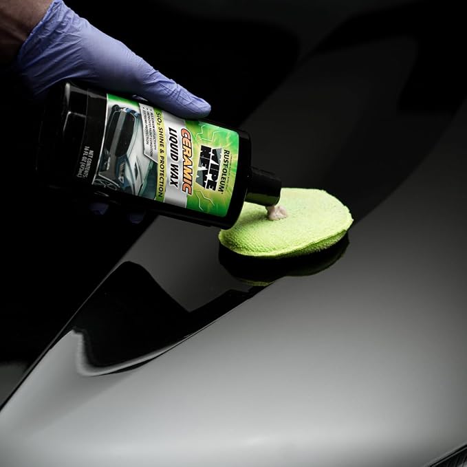 Wipe New Rust-Oleum 381385 Ceramic Liquid Wax, 16 oz