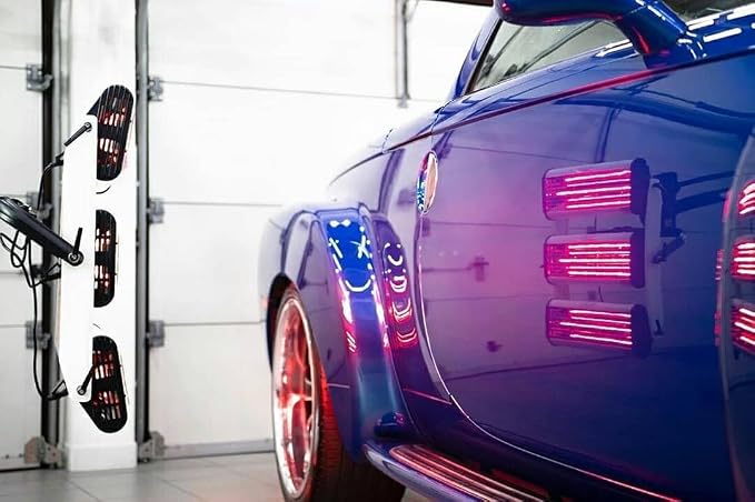 CARPRO Gliss 2.0 - Ceramic Coating for Cars - Hydrophobic Topcoat – Extreme Slickness & Water Spot Protection w/Microfiber Applicators - Repels Oil, Dirt & Grime Making Car Easy to Clean - 50ml Kit