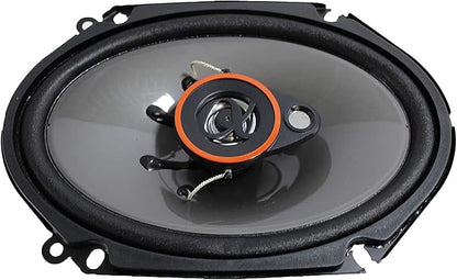 Alphasonik AS68 Loudspeakers 1 Pair of 6X8 350W Max 3-Way Speakers 4 Ohms Premium Quality Audio Door Speakers for Car or Truck Stereo Sound System