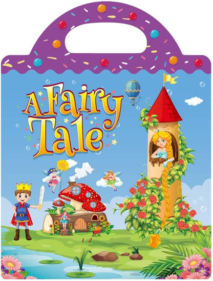 Reusable Sticker Book for Kids, Fairy Stickers Educational Learning Toys Travel Stickers Activity Books for Toddler Girls Boys Age 3+ Birthday Gifts