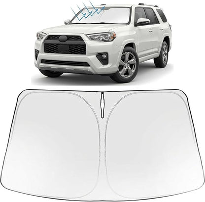 Proadsy Windshield Sun Shade for 4Runner 2025-2026 SR5, Trail, TRD (Off-Road, Premium, Pro) Limited Foldable Front Sunshade Protector Sun Visor Blocks UV Rays Keep Car Cooler Accessories