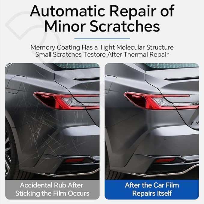 TPU Rearview Car Film for Toyota Camry SE XSE 2025-2026,PPF Protective Film Transparent Vinyl Wrap,Pre-Cut Paint Protection Clear Anti-Scratch Car Wrap Car Accessories
