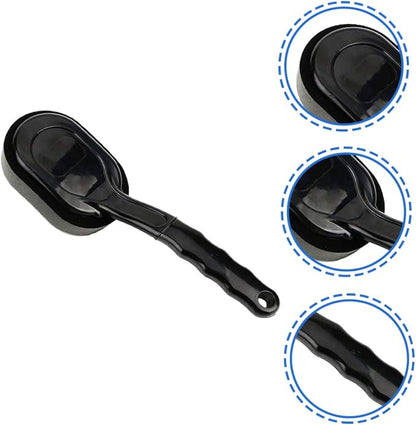 Ergonomic Tire Shine Applicator with Handle Removable Sponge Pad for Tire Dressing and Cleaning Lightweight Design for Easy Use and Storage for Car Detailing