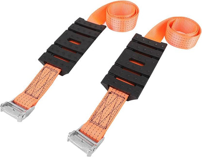 Generic 2PCS Tire Traction Straps, Strong Grip Anti Skid Emergency Tire Straps with Gloves, Ideal for Truck SUV Snow Mud Recovery