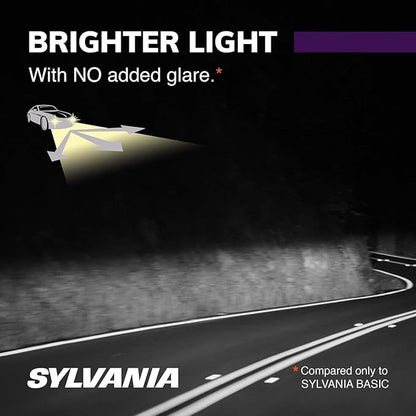 SYLVANIA - H11 XtraVision - High Performance Halogen Headlight Bulb, High Beam, Low Beam and Fog Replacement Bulb (Contains 2 Bulbs)