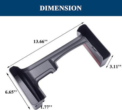 Center Console Gear Shift Organizer Tray Compatible with Jeep Wrangler JL/JLU 2018-2023 2024 2025 2026 and Jeep Gladiator JT Truck 2020-2023 2024 2025 2026 Storage Box Accessories (Not for JK/JKU)