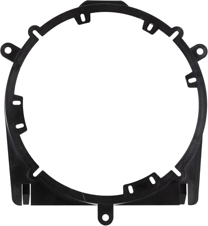 Scosche SAHR6 6.5-6.75” Speaker Adapters Compatible with Select 2004-14 Acura and Honda Vehicles - 6 1/2" to 6 3/4" Adapter Spacer for Car Door Speakers - Sold in Pairs - See Images for Vehicle List