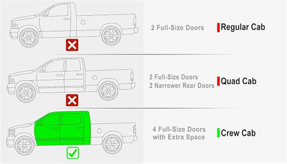 APS Running Boards 6 inches Compatible with Dodge Ram 1500 2006-2008 Mega Cab & Ram 2500 3500 2006-2009 304 Stainless Steel (Side Steps Side Bars)(96in Full Cab Version)