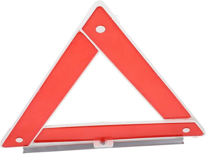 2pcs Warning Triangle Kit Reflective Sign for Cars Trucks Suvs High Visibility Triangle Easy Setup Dismantle Essential for Roadside Emergencies