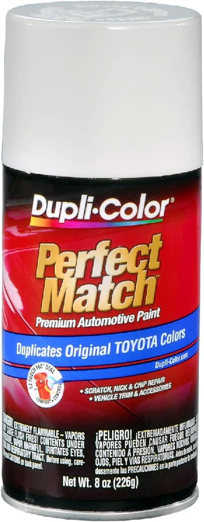 Dupli-Color Perfect Match Premium Automotive Paint, Natural White, 8 oz