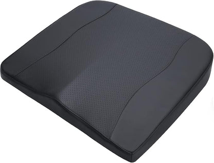 Lofty Aim Car Seat Cushion, Comfort Memory Foam Car Cushions for Driving - Sciatica & Lower Back Pain Relief, Driver Seat Pillow for Auto, Office Chair, Wheelchair - Classic Black