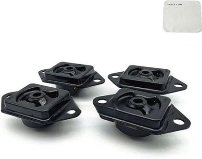 Excavator Accessories, Suitable for U20/U25 Engine Foot pad Shock-Absorbing Rubber Machine (1 Set)