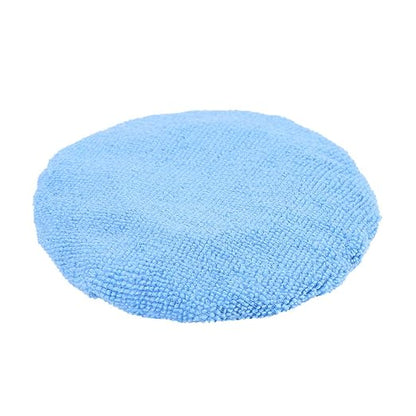 X AUTOHAUX 5pcs Car Polisher Pad Bonnet 7-8 Inch Microfiber Polishing Buffing Pad Cover
