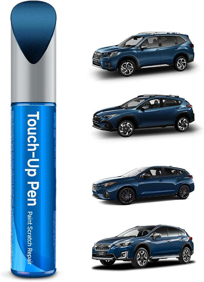 J8U Quartz Blue Pearl Compatible with Subaru Exact Match Touch Up Paint Car Scratch Repair