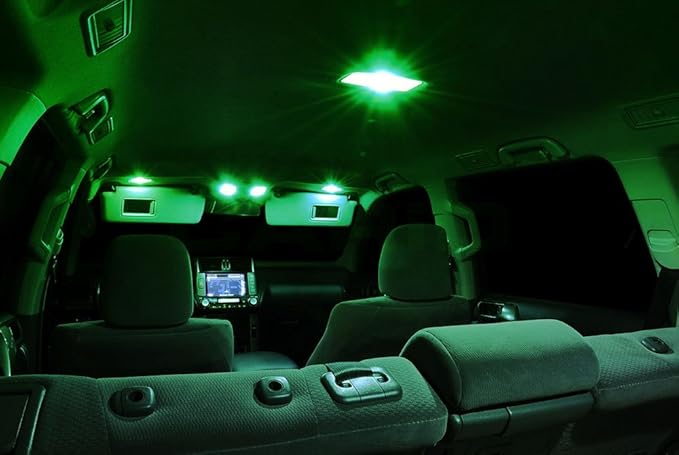 XtremeVision Interior LED for Lexus LS460 LS600h 2007-2014 (13 Pieces) Green Interior LED Kit + Installation Tool
