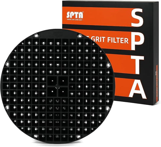 SPTA Car Wash Bucket Insert, 1Pc Car Washing Grit Trap, Car Wash Filter, Filter for Dust and Dirt, Car Cleaning Tool for Separating Gravel, Suitable for Cars Cleaning and Care Work