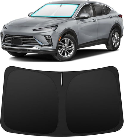 INSAUTO Custom Fit Windshield Sun Shade Accessories for Buick Envista 2024 2025 2026, Foldable Front Window Sunshade, UV & Heat Reflector, Keeps Interior Cool, Includes Storage Bag