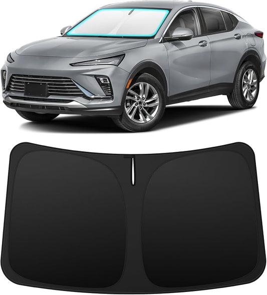 INSAUTO Custom Fit Windshield Sun Shade Accessories for Buick Envista 2024 2025 2026, Foldable Front Window Sunshade, UV & Heat Reflector, Keeps Interior Cool, Includes Storage Bag