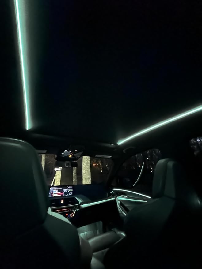 Sky Lounge Ambient LED Light Strip — Fits All G-Series with Sunroof — 11-Color Sync, Plug & Play