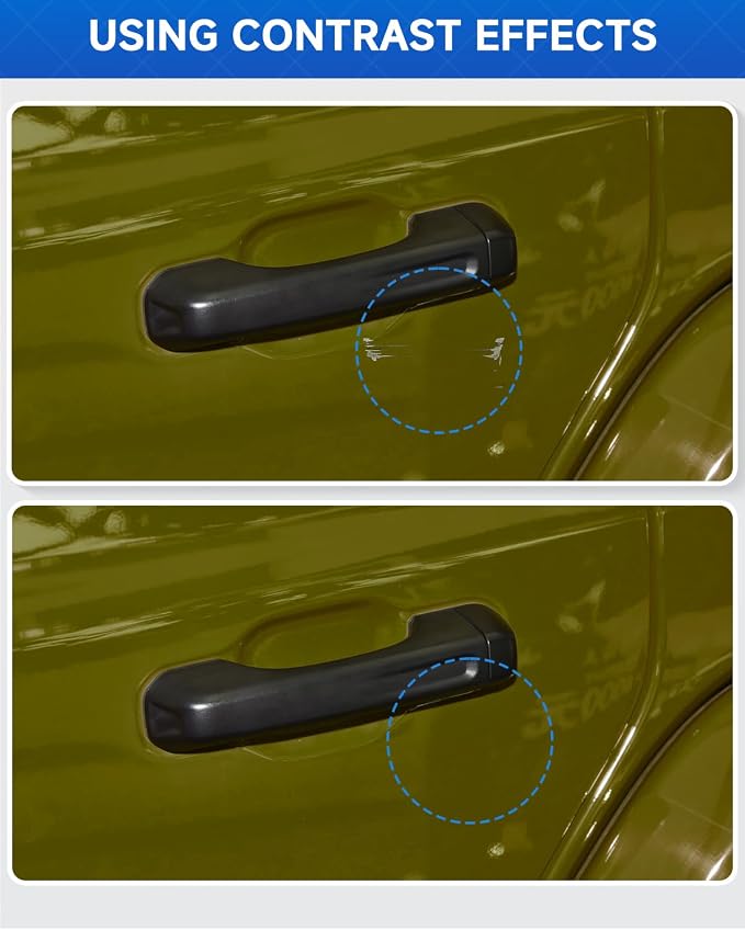 Touch Up Paint Compatible with Jeep Exact Match Touch Up Paint Car Scratch Repair (Rescue Green Metallic(PJR/EJR))