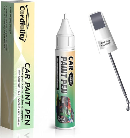 PAF Cool Gray Khaki Touch Up Paint for Subaru, Color Accurate Car Paint Scratch Repair Pen, Quick & Easy Fix Automotive Chips and Nicks
