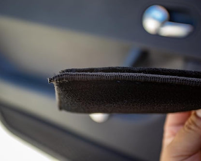 Double-Sided Scrub Pad, Interior Car Cleaning, Effective on Dashboards, Center Consoles, Door Panels, Plastic Trim, Leather Seats, Safe for Leather, Plastic, Vinyl, 3-Pack (Black)
