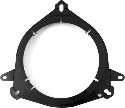 Scosche SAT6 5.25-6.5” Speaker Adapters Compatible with Select 2000-2020 Lexus, Scion and Toyota Vehicles - Adapter for 5 1/4' to 6 1/2' Car Door Speakers - Sold in Pairs - Does Not Fit 6.75' or 6X9'