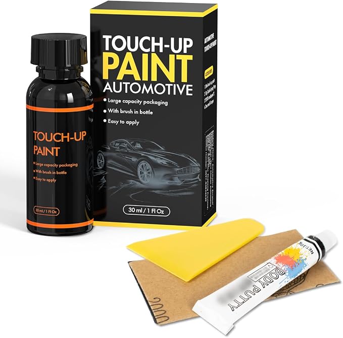 KAD Gun Metallic Touch Up Paint for Nissan, DIY Car Paint Scratch Repair Kit, Automotive Paints, Quick & Easy Fix Scratch Repair for Rogue/Sentra/Altima/Frontier/Pathfinder/Kicks/Versa