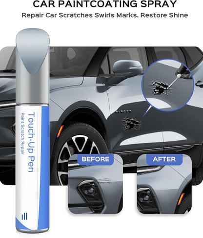 WA931L/68 Blue Ice Metallic Touch Up Paint Compatible with Chevrolet Exact Match Chips and Nicks Touch Up