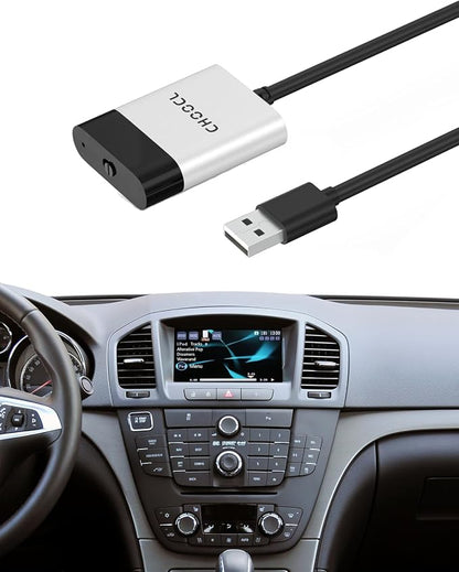 Bluetooth Car Adapter Compatible with Lacrosse and Regal (2010-2013), 2011-2015 Chevrolet (Avalanche LTZ,Malibu) with USB Interface,Car Music Bluetooth Adapter with Lossless Sound Quality