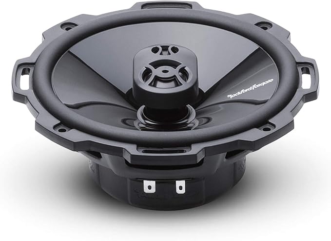 Rockford Fosgate P1675 Punch 6.75" 3-Way Coaxial Full-Range Speakers - Black (Pair)