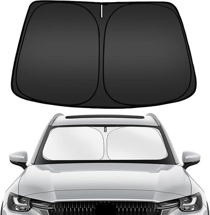 ARISMOTOR Windshield Sun Shade for Mazda CX-90 CX90 PHEV 2024-2025 2026, Custom Fit Foldable Front Window Sunshade Sun Visor Protector, Block UV Rays Keep Your Car Cooler