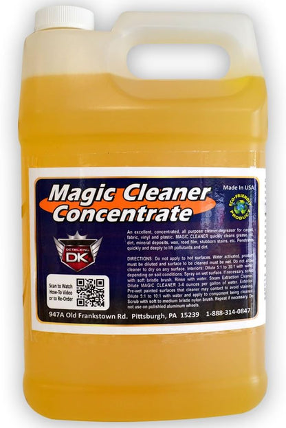 Detail King Magic Cleaner Concentrate - All Purpose Cleaner - Multi Surface Cleaner - Interior & Exterior - 1 Gallon