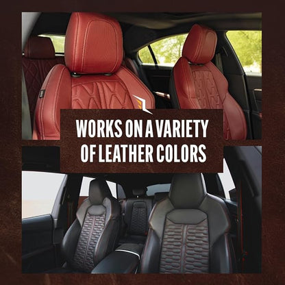 Legendary Leather Conditioner 16oz - Cleans, Conditions & Protects Car Interior - Leather Cleaner and Restorer for Car Seats, Plastics & Vinyl | Satin Finish, Non-Greasy