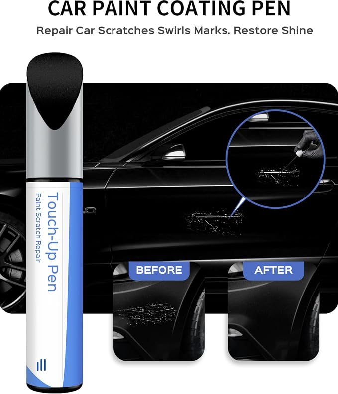 UM Agate Black Metallic Touch Up Paint Compatible with Ford Exact Match–Chips and Nicks Touch Up