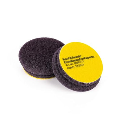 Koch-Chemie - Fine Cut Pad V2 - Medium Abrasive Sponge for Removing Moderate Weathering & Scratches; Long-Lasting Compression Hardness; Contours Easily (76mm x 23mm)