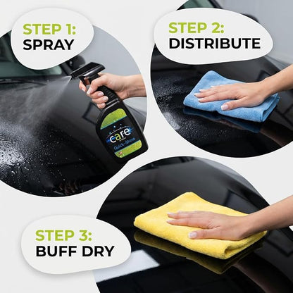 Auto Care Quick-Shine Car Polish Spray, Car Coating Spray for Shine & Protection, Long-Lasting Car Shine, Low-VOC, Professional Car Detailing Supplies, 32 oz
