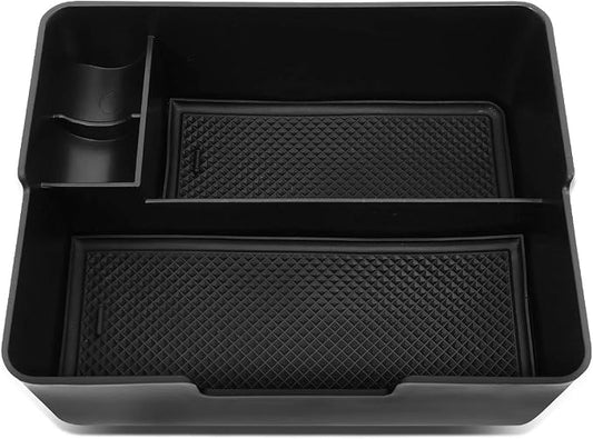 DNA Motoring Center Console Organizer Tray Compatible with 17-19 Tesla Model 3, Armrest Storage Box, ZTL-Y-0070